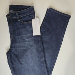 Fidelity Women's Dark Blue Skinny Jeans Size 26